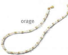 Orage Silver 925 Halsketting met zoetwaterparel K/1232/45