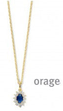 Orage Silver 925 Halsketting K/1240/45