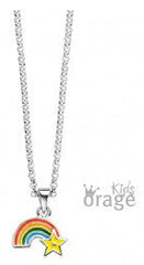 Orage Kids 925 Halsketting regenboog K/3339/36-A