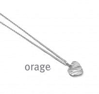 Orage Silver 925 Halsketting Hart K/4873/45-A