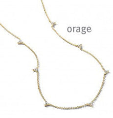 Orage Silver 925 Halsketting K/6028/45
