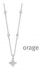 Orage Silver 925 Halsketting K/6569/45-A