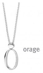 Orage Silver 925 Halsketting K/6571/45-A