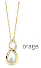 Orage Silver 925 Halsketting K/6574/45