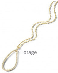Orage Silver 925 Halsketting K/6904/45