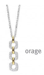 Orage Silver 925 Halsketting K/7116/45-A