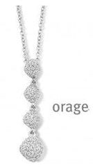 Orage Silver 925 Halsketting K/8043/45-A