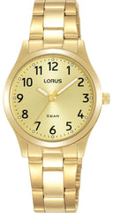 Lorus Double bracelet Champagne RRX14JX9 dameshorloge | Goudkleurig
