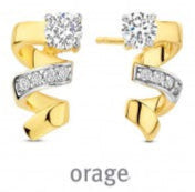 Orage Silver 925 Oorbellen O/1293