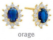 Orage Silver 925 Oorbellen 0/1296/A
