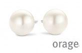 Orage Silver 925 Oorbellen met zoetwaterparel 6mm O/1314/A