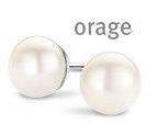 Orage Silver 925 Oorbellen met zoetwaterparel 7mm O/1330/A