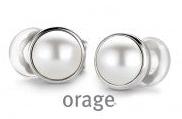 Orage Silver 925 Oorbellen staal O/2107
