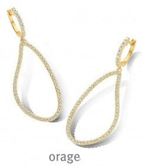 Orage Silver 925 Oorbellen O/6904