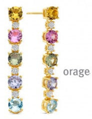 Orage Silver 925 Oorbellen O/7102