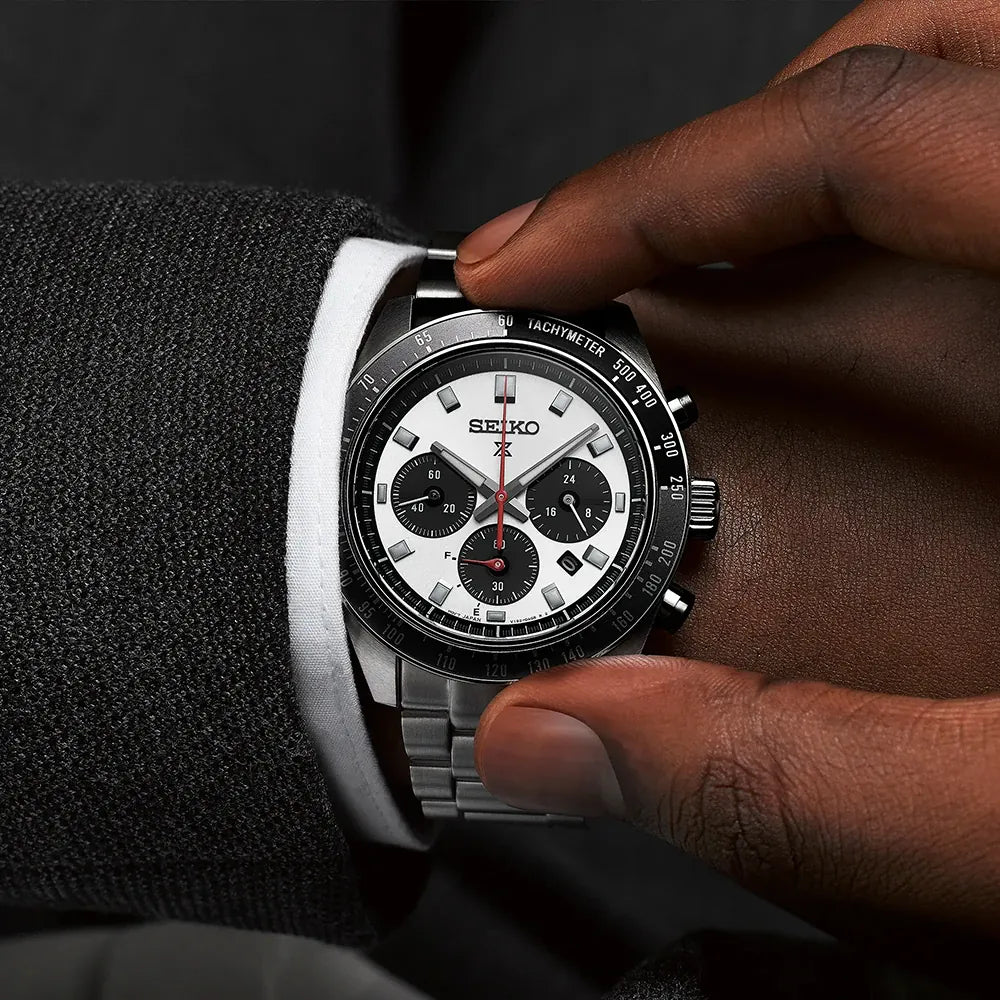 Seiko meca sales quartz panda