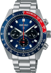 SSC913P1 | Seiko Prospex | Speedtimer Solar horloge 41 mm | 'Pepsi' galerij