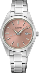 SUR529P1 | Seiko Dameshorloge Saffierglas 30mm | Roze