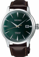 Seiko Presage automaat horloge SRPD37J1 met groene sunburst wijzerplaat galerij afbeelding