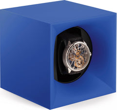 Swiss Kubik Startbox Watchwinder | Blauw 'ABS Soft Touch' SK01.STB005