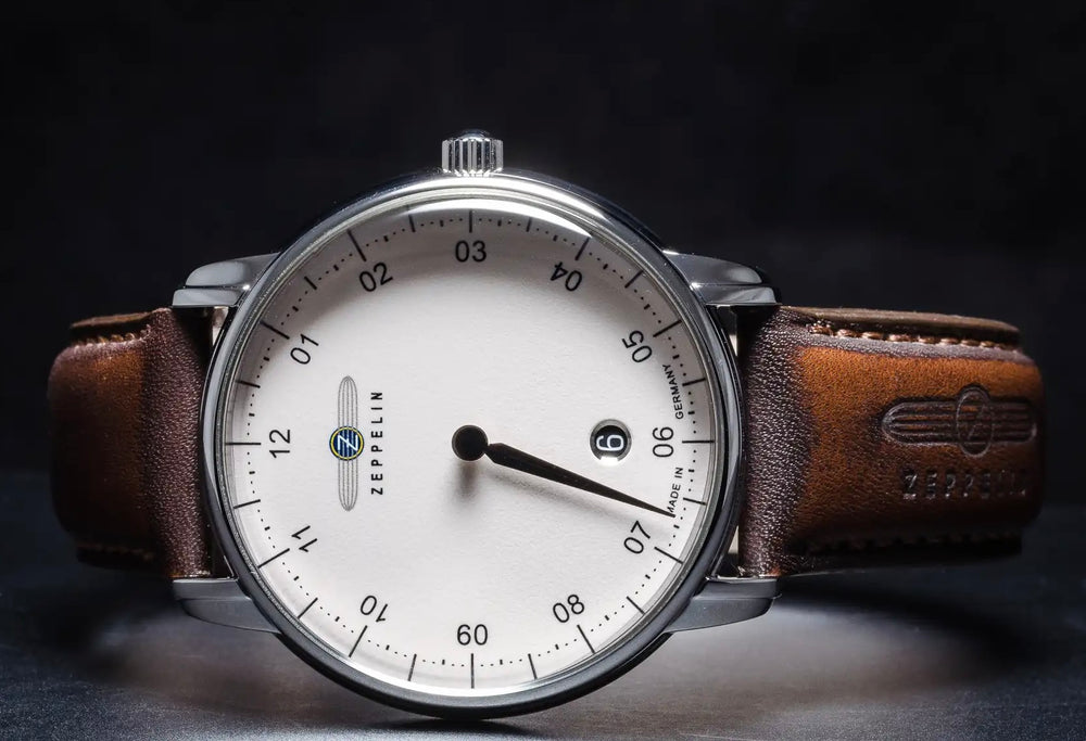 Zeppelin 'New Captain's line' Monotimer horloge 8642-5